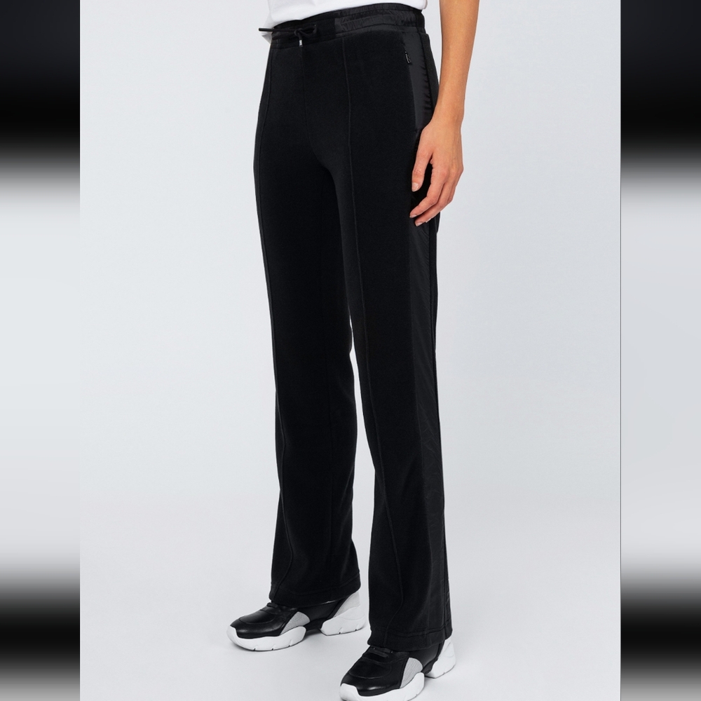 Bogner Delina Black Fleece Sweatpants